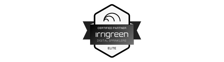 Irrigreen elite level certified partner badge