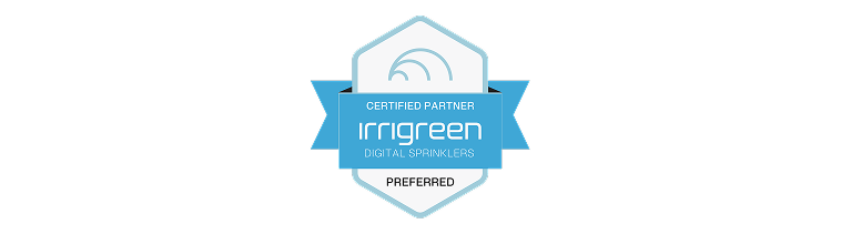 Irrigreen preferred level certified partner badge