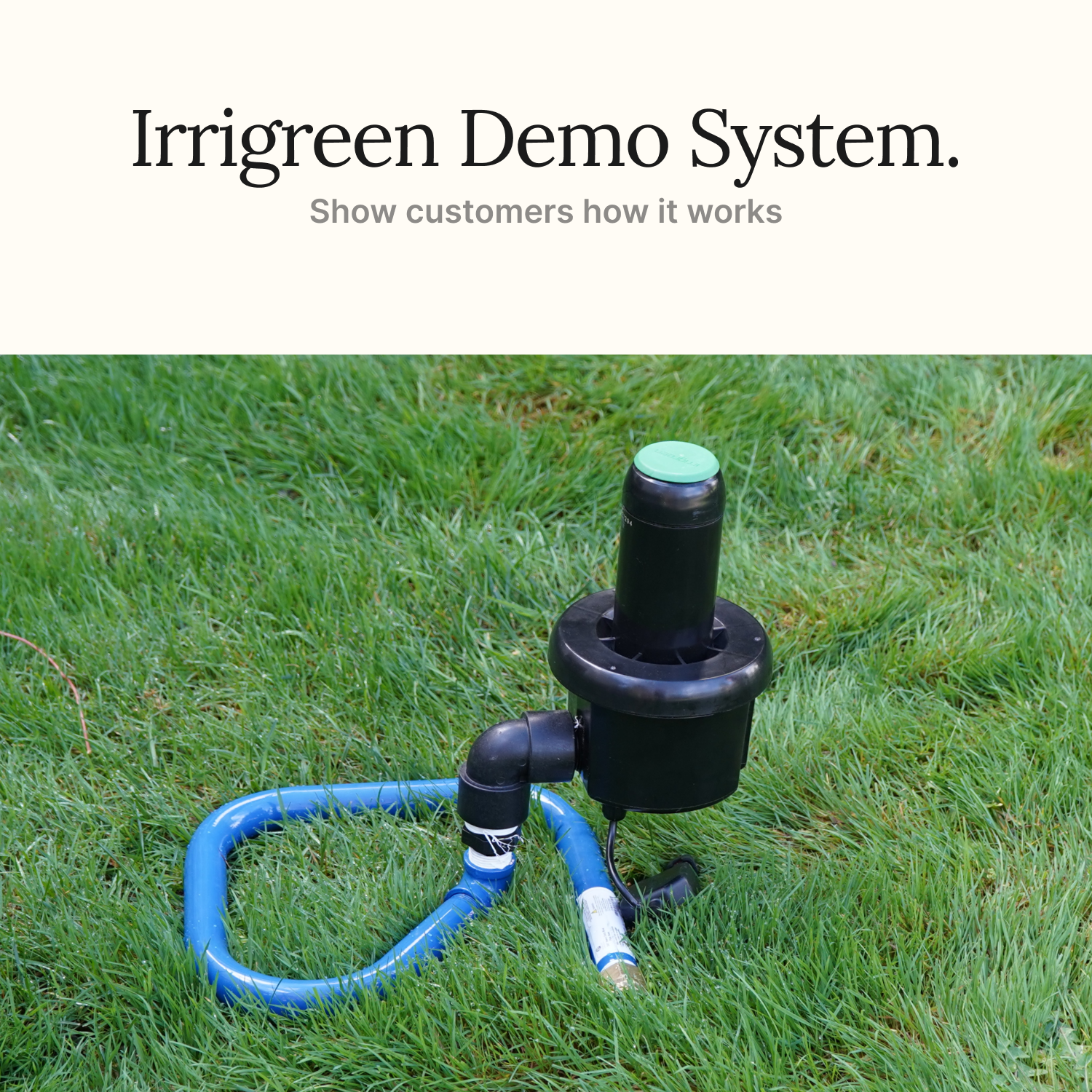 Irrigreen Smart Sprinkler Demo System 3